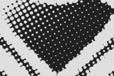 Modern Abstract Grain Halftone Dot Pattern for Creative Graphic Design Stock Illustration