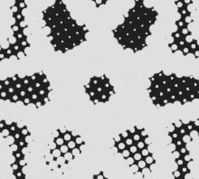 Modern Abstract Grain Halftone Dot Pattern for Creative Graphic Design Stock Illustration