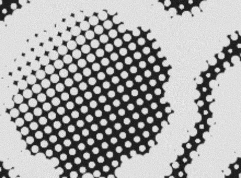 Modern Abstract Grain Halftone Dot Pattern for Creative Graphic Design Ilustración de archivo