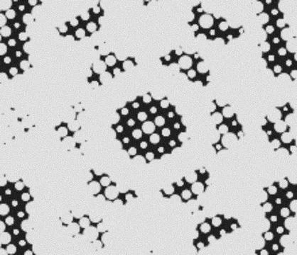 Modern Abstract Grain Halftone Dot Pattern for Creative Graphic Design Stock Illustration