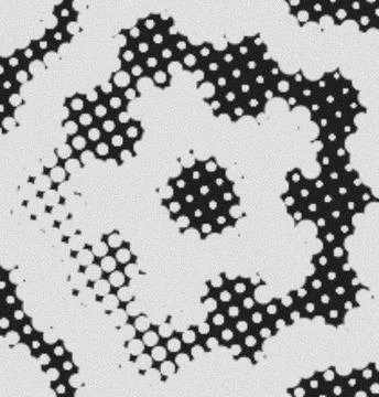 Modern Abstract Grain Halftone Dot Pattern for Creative Graphic Design Stock Illustration