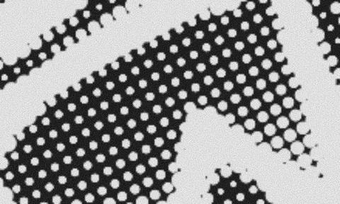 Modern Abstract Grain Halftone Dot Pattern for Creative Graphic Design Stock Illustration