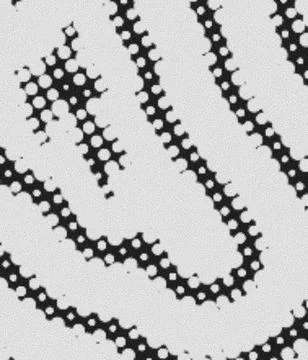 Modern Abstract Grain Halftone Dot Pattern for Creative Graphic Design Stock Illustration