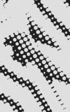 Modern Abstract Grain Halftone Dot Pattern for Creative Graphic Design Stock Illustration