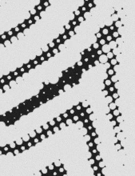 Modern Abstract Grain Halftone Dot Pattern for Creative Graphic Design Stock Illustration