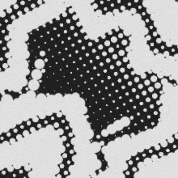 Modern Abstract Grain Halftone Dot Pattern for Creative Graphic Design Stock Illustration
