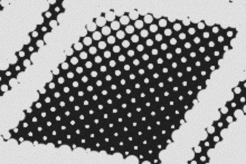 Modern Abstract Grain Halftone Dot Pattern for Creative Graphic Design Stock Illustration
