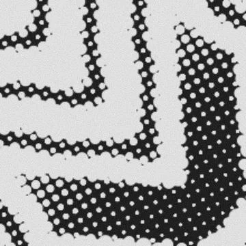 Modern Abstract Grain Halftone Dot Pattern for Creative Graphic Design Stock Illustration
