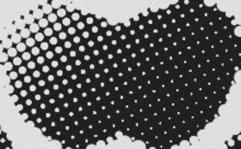 Modern Abstract Grain Halftone Dot Pattern for Creative Graphic Design Stock Illustration