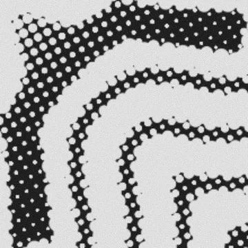 Modern Abstract Grain Halftone Dot Pattern for Creative Graphic Design Stock Illustration