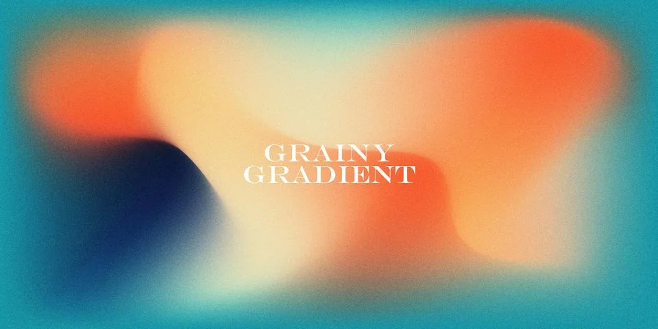 Modern Abstract Grainy Gradient Background Stock Illustration