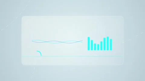 Modern abstract graph animation showing financial trends and statistical da.. Stock Footage 346004860
