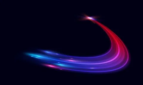 Modern abstract high-speed motion effect. Futuristic dynamic motion technol.. Stock Illustration
