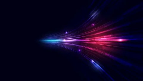 Modern abstract high-speed motion effect. Futuristic dynamic motion technol.. Stock Illustration