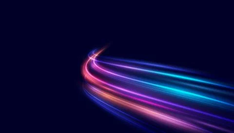 Modern abstract high-speed motion effect. Futuristic dynamic motion technol.. Stock Illustration
