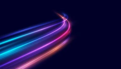 Modern abstract high-speed motion effect. Futuristic dynamic motion technol.. Stock Illustration
