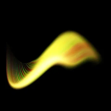 Modern abstract high speed movement, light trails 스톡 일러스트