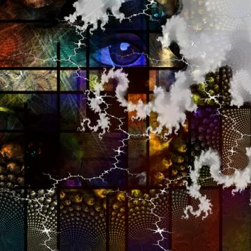 Modern Abstract Stock Illustration