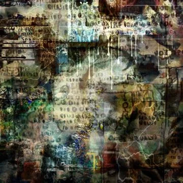 Modern abstract Illustrazione stock