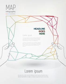 Modern, abstract infographics elements Stock Illustration