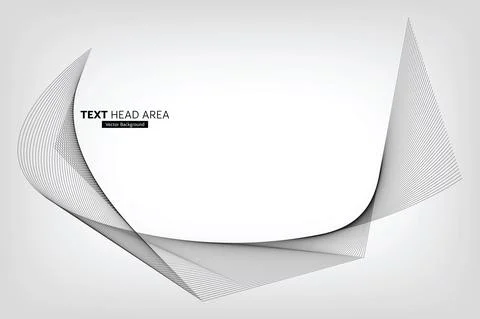 Modern Abstract Line Wave Pattern Design, Vector Background Stock-Illustration