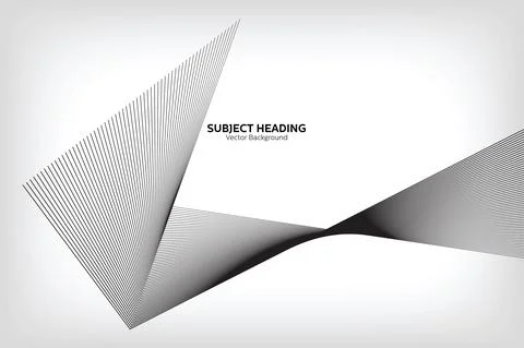 Modern Abstract Line Wave Pattern Design, Vector Backgrounds Stock Illustration