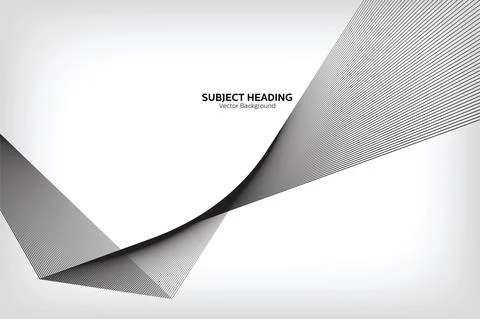 Modern Abstract Line Wave Pattern Design, Vector Backgrounds Stock Illustration