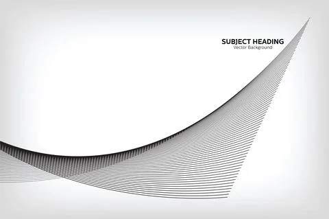 Modern Abstract Line Wave Pattern Design, Vector Backgrounds Stock Illustration