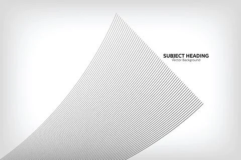 Modern Abstract Line Wave Pattern Design, Vector Backgrounds Stock Illustration