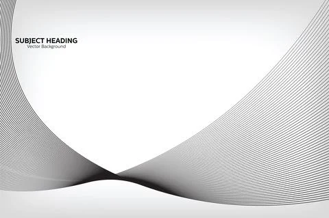 Modern Abstract Line Wave Pattern Design, Vector Backgrounds Stock Illustration