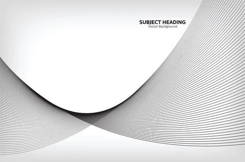 Modern Abstract Line Wave Pattern Design, Vector Backgrounds Stock Illustration