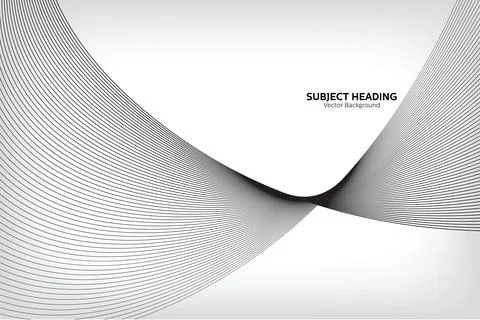 Modern Abstract Line Wave Pattern Design, Vector Backgrounds Stock Illustration