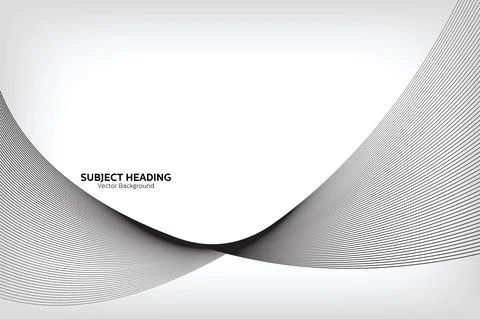 Modern Abstract Line Wave Pattern Design, Vector Backgrounds Stock Illustration