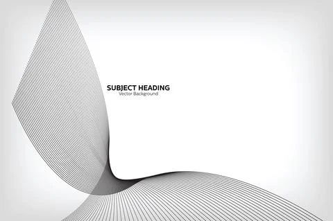 Modern Abstract Line Wave Pattern Design, Vector Backgrounds Stock Illustration