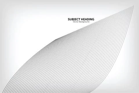 Modern Abstract Line Wave Pattern Design, Vector Backgrounds Stock Illustration