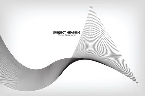 Modern Abstract Line Wave Pattern Design, Vector Backgrounds Stock-Illustration