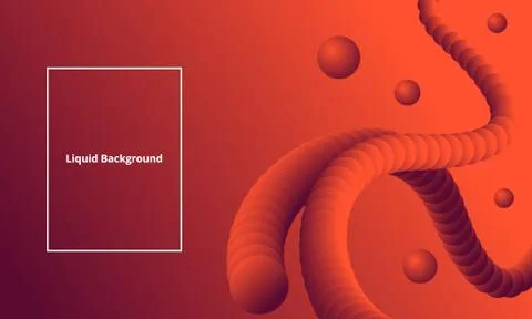 Modern Abstract Liquid Gradient Backgrounds Stock-Illustration