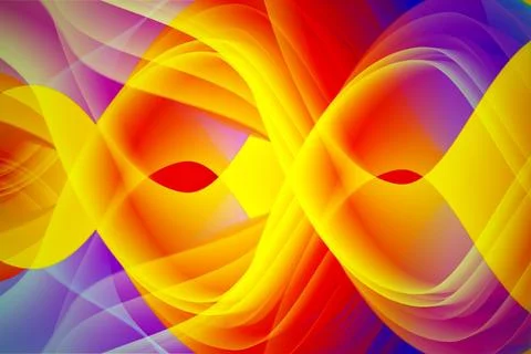 Modern abstract liquid trendy gradient colorful full hd wallpaper with blue Stock Illustration