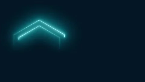 Modern abstract looping line animation background. Stock Footage 259410807