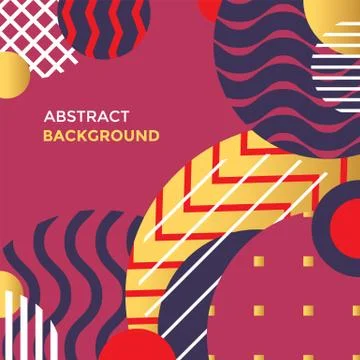 Modern abstract minimal design background. Stock Illustration