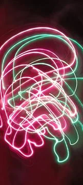 Modern abstract motion dark background, Green abstract background. Christmas Stock Photos