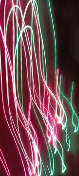 Modern abstract motion dark background, Green abstract background. Christmas Foto stock