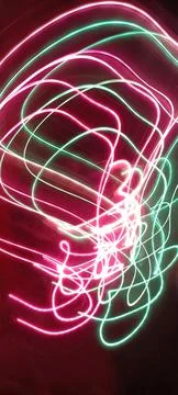 Modern abstract motion dark background, Green abstract background. Christmas Foto stock