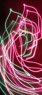 Modern abstract motion dark background, Green abstract background. Christmas Foto stock