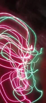 Modern abstract motion dark background, Green abstract background. Christmas Stock Photos