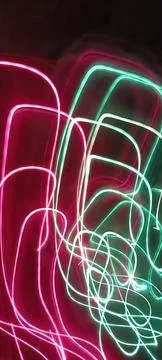 Modern abstract motion dark background, Green abstract background. Christmas Stock Photos