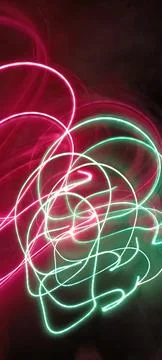 Modern abstract motion dark background, Green abstract background. Christmas Foto stock