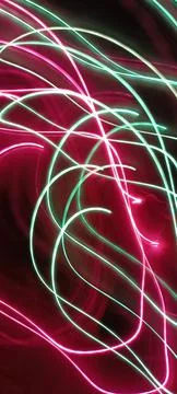 Modern abstract motion dark background, Green abstract background. Christmas Stock Photos