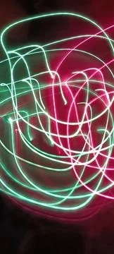 Modern abstract motion dark background, Green abstract background. Christmas Foto stock