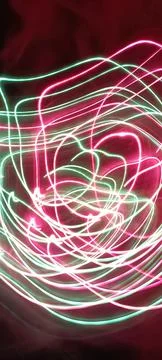 Modern abstract motion dark background, Green abstract background. Christmas Foto stock